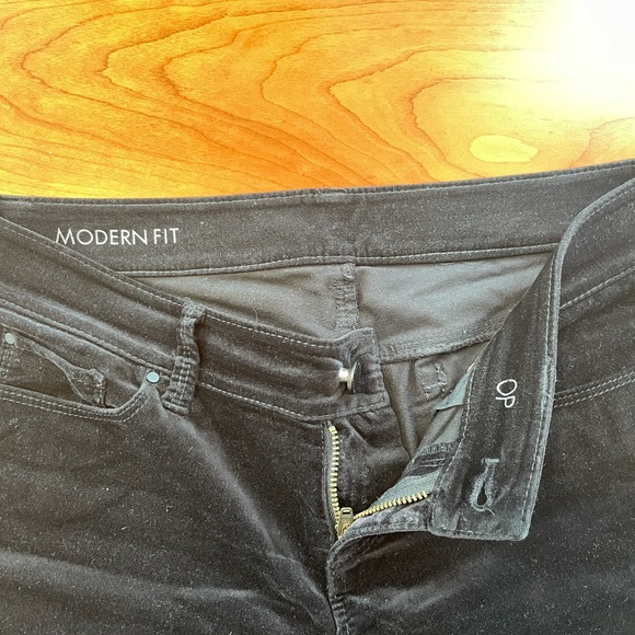 Ann Taylor Petite Black Corduroy Size OP the Modern Fit - Picture 10 of 11